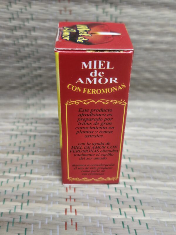 Miel de amor dorso