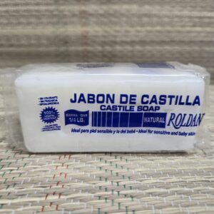 Jabon Castilla Barra pequeña 1/4 lb