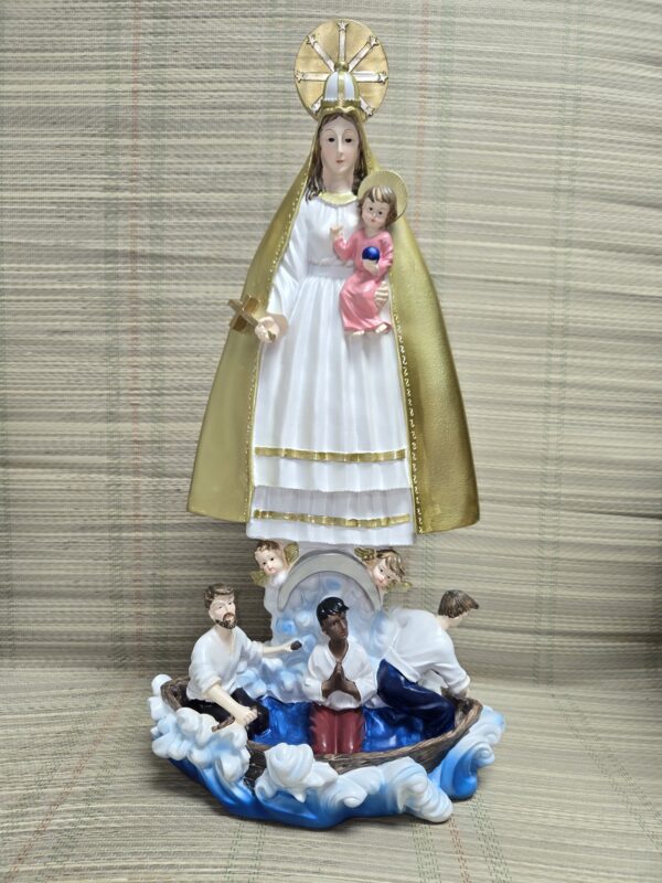 Caridad Del Cobre dorada 24"